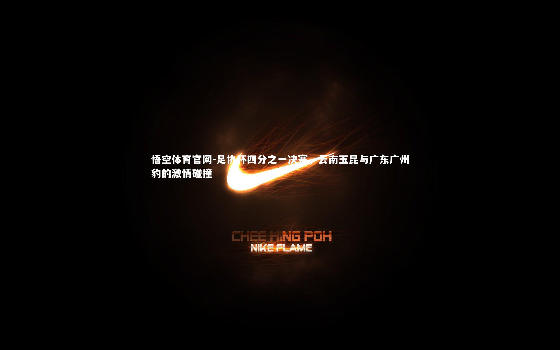 足协杯四分之一决赛，云南玉昆与广东广州豹的激情碰撞